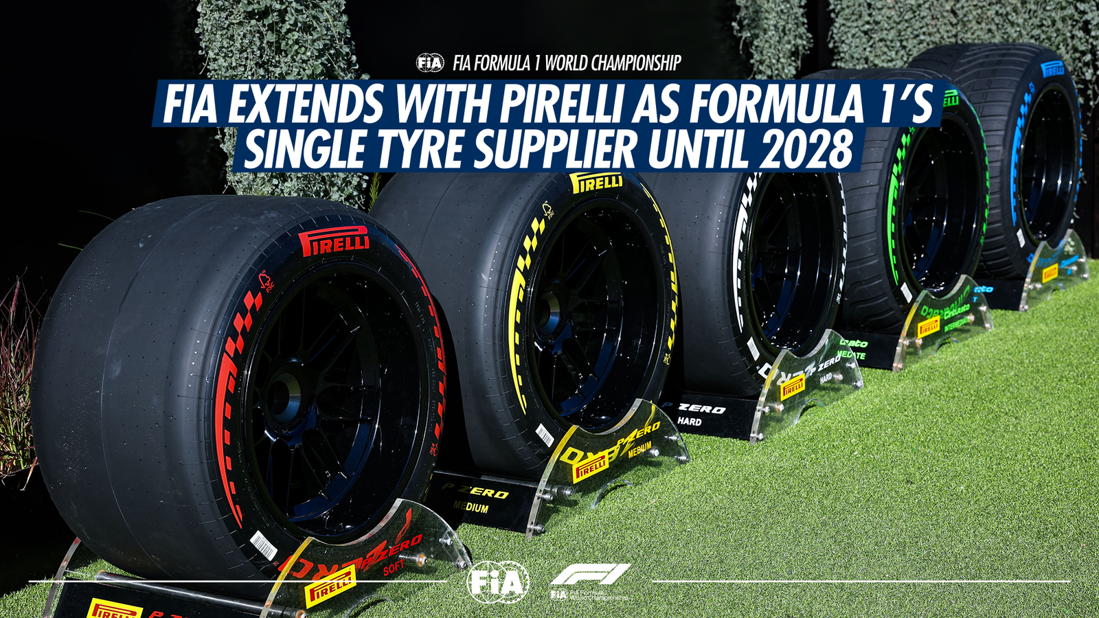 FIA extends with Pirelli as Formula 1’s single tyre supplier until 2028 FIA extends with Pirelli as Formula 1’s single tyre supplier until 2028