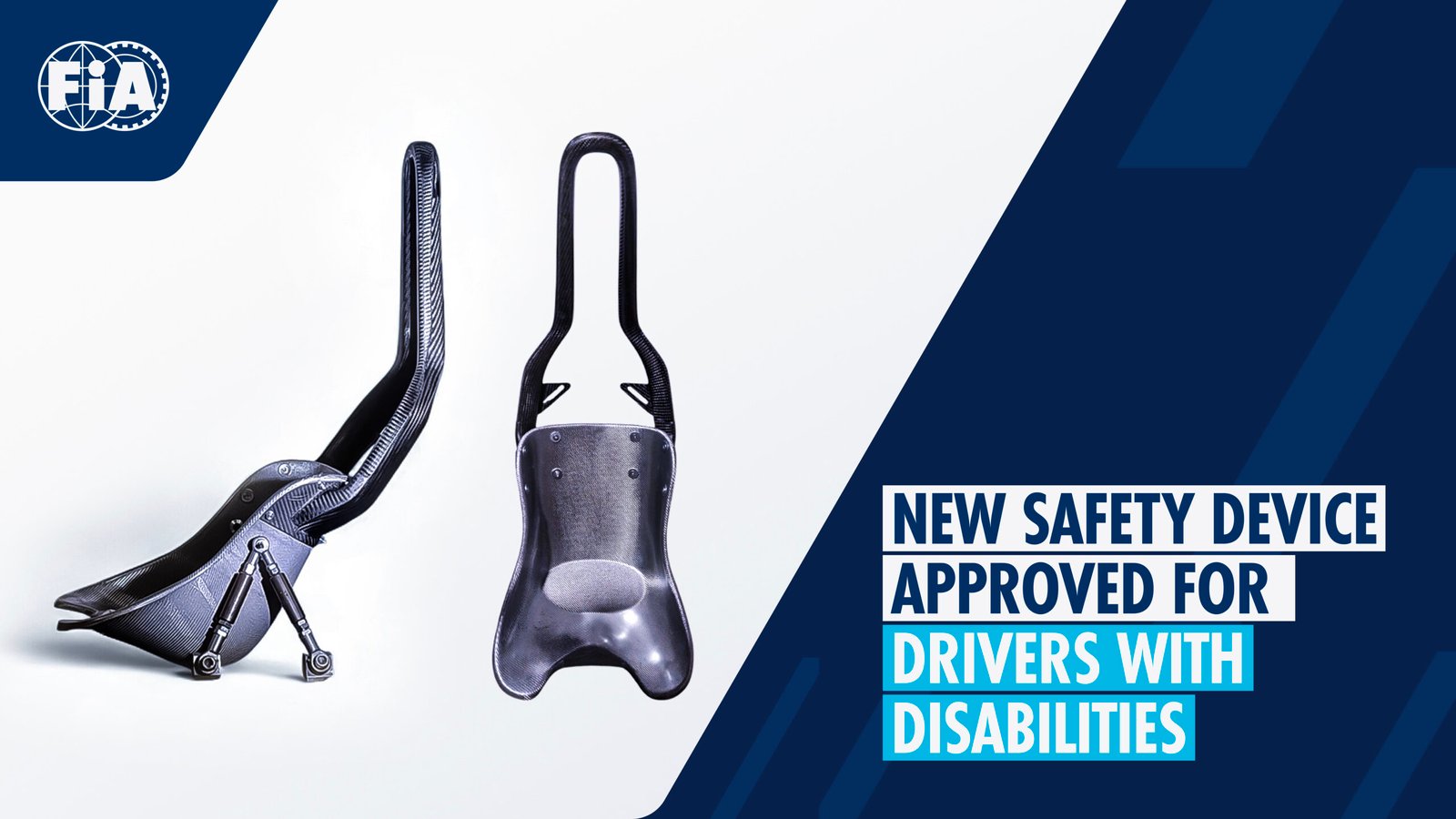 Safety Device Approved by FIA to Support Drivers with Disabilities Safety Device Approved by FIA to Support Drivers with Disabilities