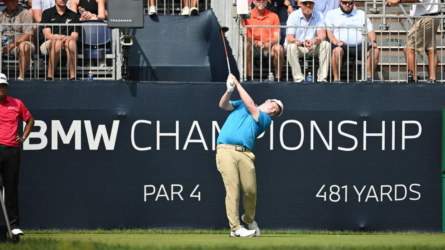 Robert McIntyre dominates during BMW Championship second round in Maryland