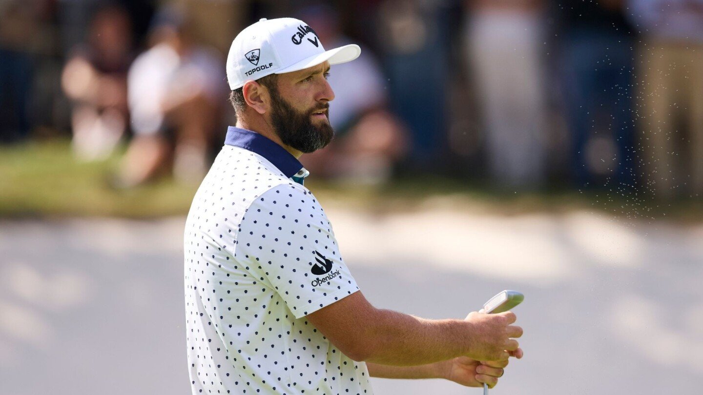 Jon Rahm visibly frustrated in first round of DP World Tour’s Spanish Open