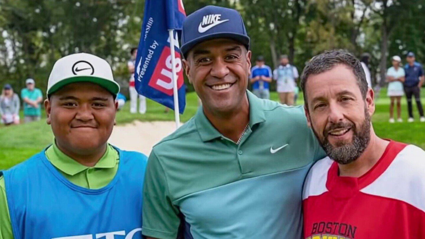 Tony Finau recounts ‘extremely special’ experience on Happy Gilmore 2 set