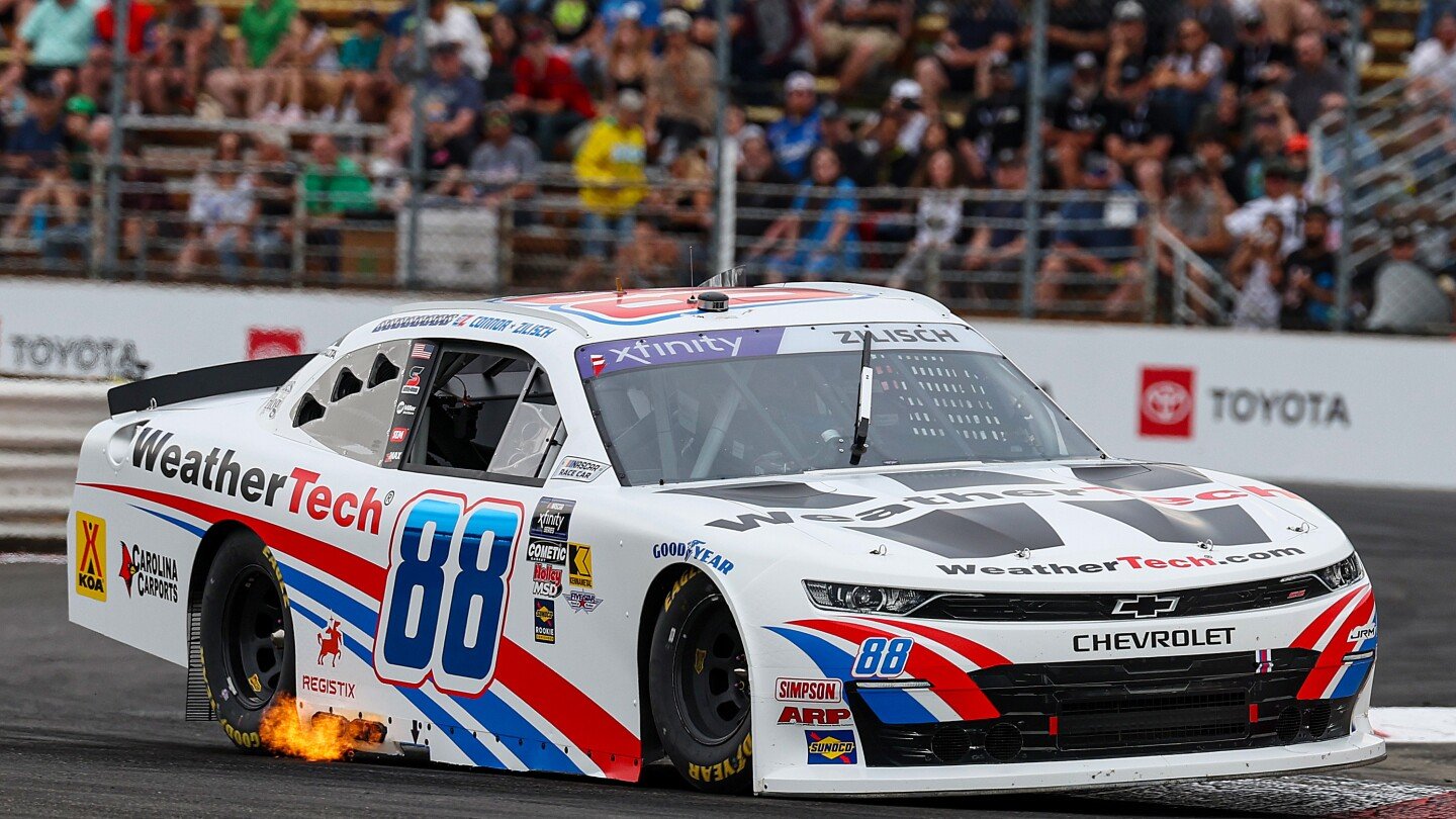 Connor Zilisch wins Portland Xfinity race as rookies take top four spots Connor Zilisch wins Portland Xfinity race as rookies take top four spots