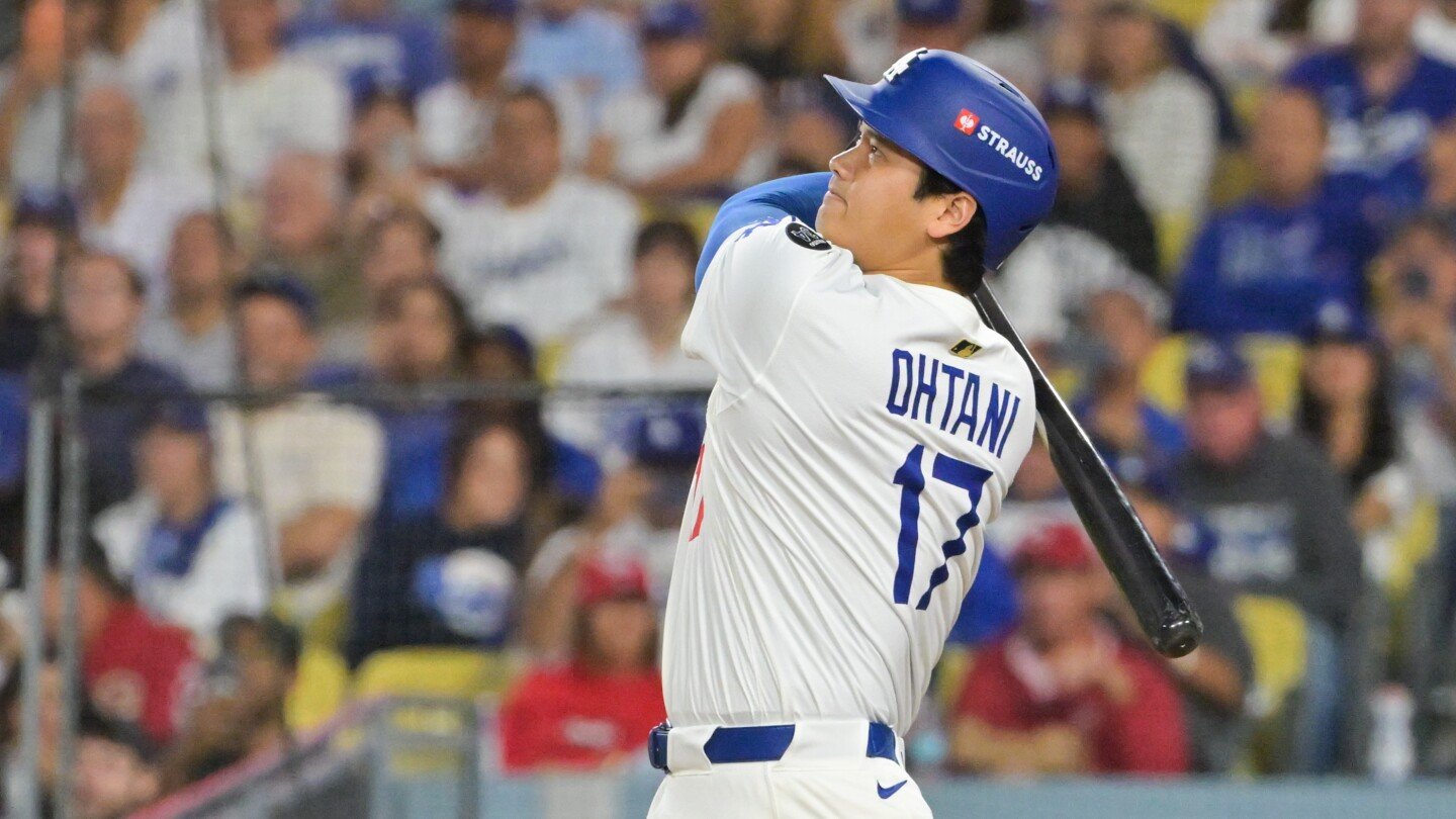 Ohtani and Hernández power Dodgers past Reds 10-5 with 2 homers each in Wild Card Series opener