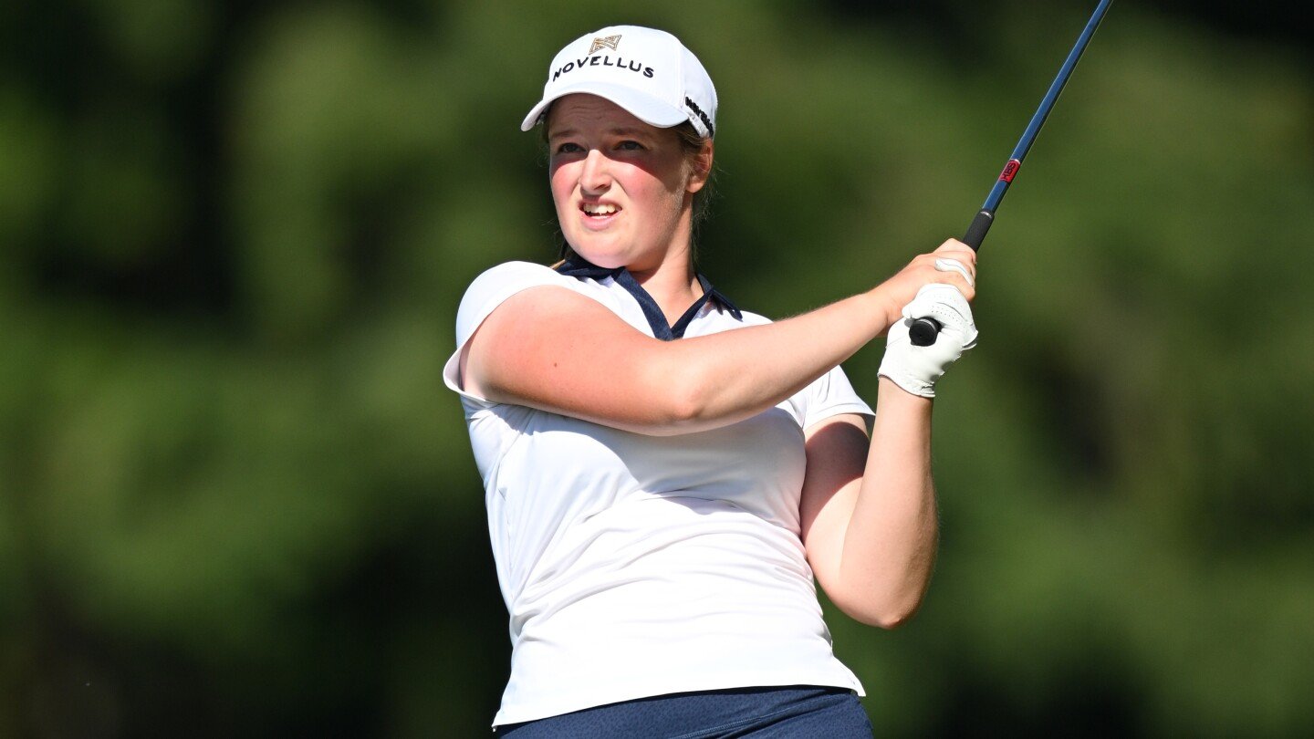 Top-ranked amateur Lottie Woad in contention heading into weekend at Amundi Evian Top-ranked amateur Lottie Woad in contention heading into weekend at Amundi Evian