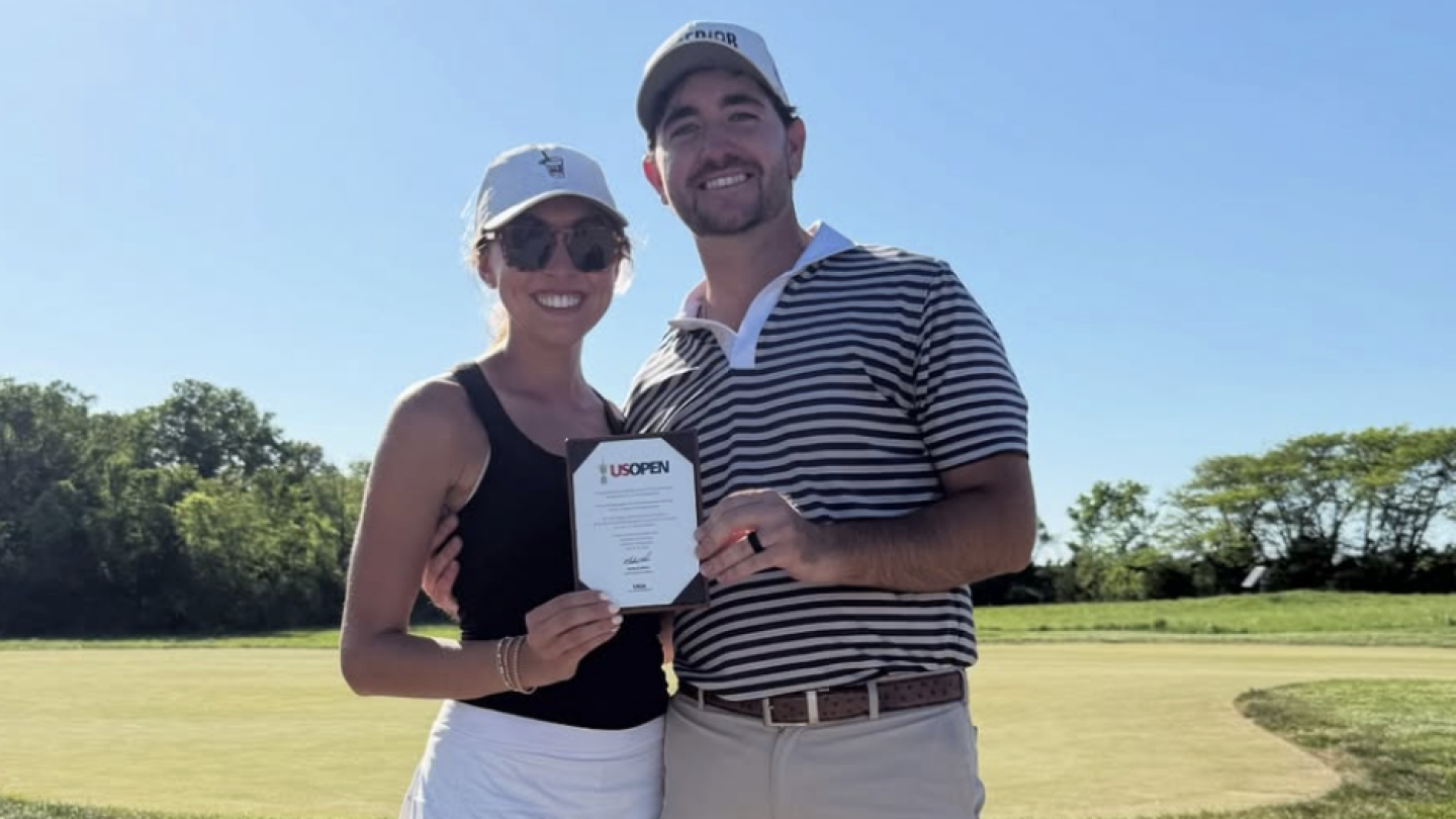 With wife on bag, 2015 U.S. Junior champ Philip Barbaree returns to U.S. Open With wife on bag, 2015 U.S. Junior champ Philip Barbaree returns to U.S. Open