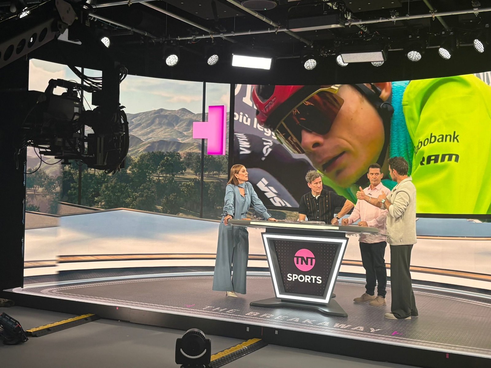 ‘We haven’t left any stone unturned’ – Inside TNT Sports’ Giro d’Italia coverage, from Orla Chennaoui in the studio to Jens Voigt on a motorbike ‘We haven’t left any stone unturned’ – Inside TNT Sports’ Giro d’Italia coverage, from Orla Chennaoui in the studio to Jens Voigt on a motorbike