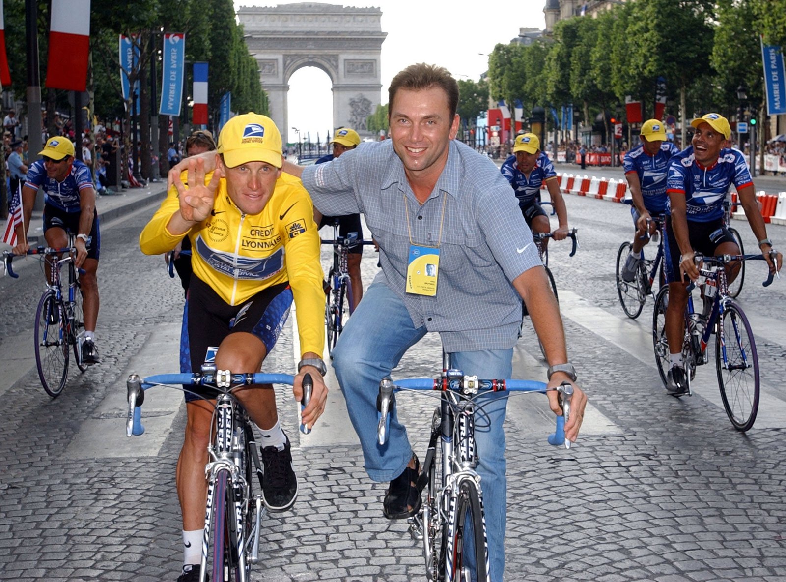 UCI warns Tour de France that Lance Armstrong’s former manager Johan Bruyneel is ‘not authorised’ to be given accreditation
