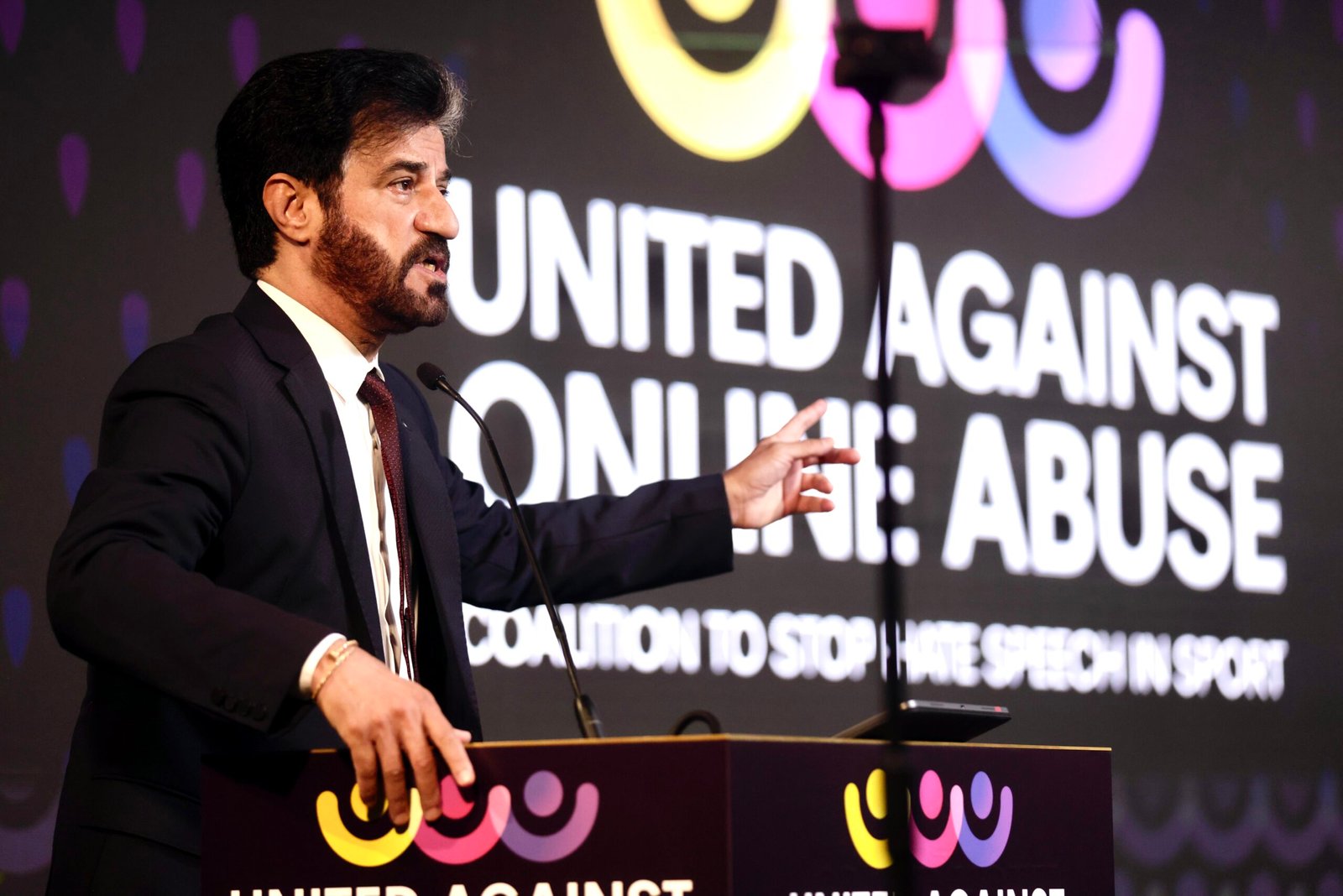 FIA President Mohammed Ben Sulayem Leads Fight Against Online Abuse, Bringing Global Leaders Together in Stockholm
